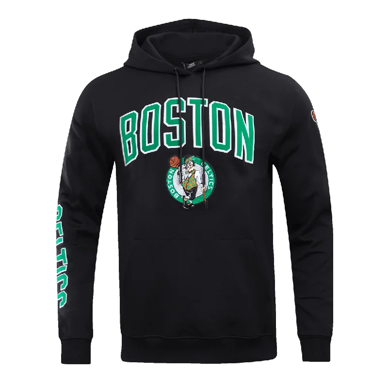 NBA BOSTON CELTICS CLASSIC MEN'S PO HOODIE (BLACK)