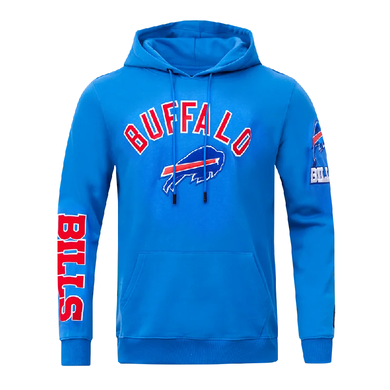 NFL BUFFALO BILLS CLASSIC MEN'S PO HOODIE (ROYAL BLUE)