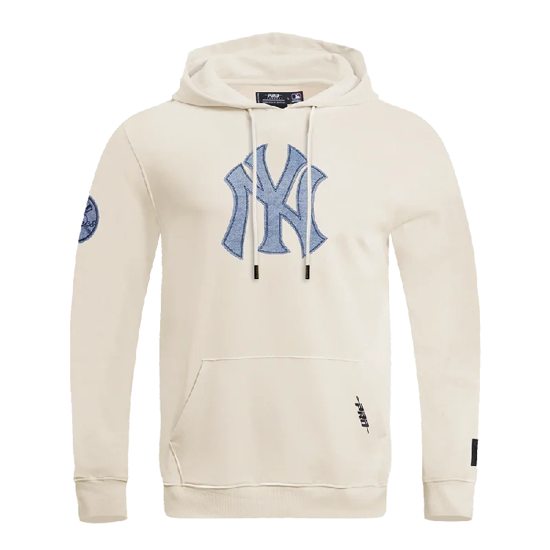 MLB NEW YORK YANKEES VARSITY BLUES MEN'S PO HOODIE (LINEN)