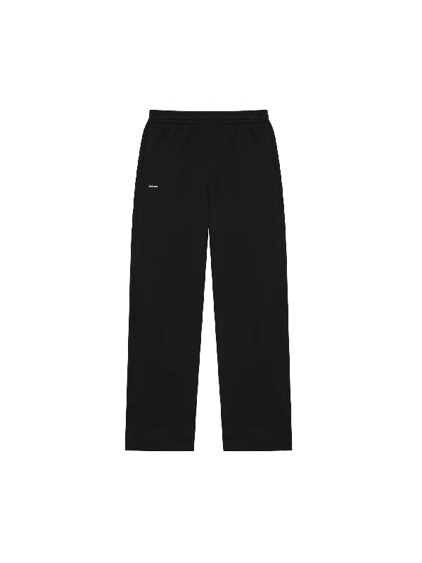 Womens 365 Midweight Straight Leg Track Pants—black