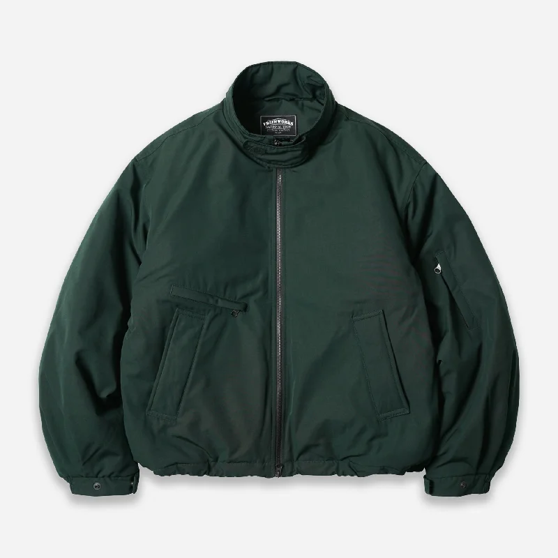 INSULATED TANKER JACKET - DARK GREEN