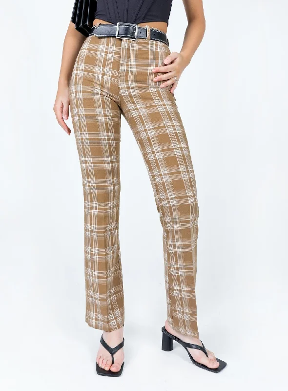 The Taffie Pants Brown