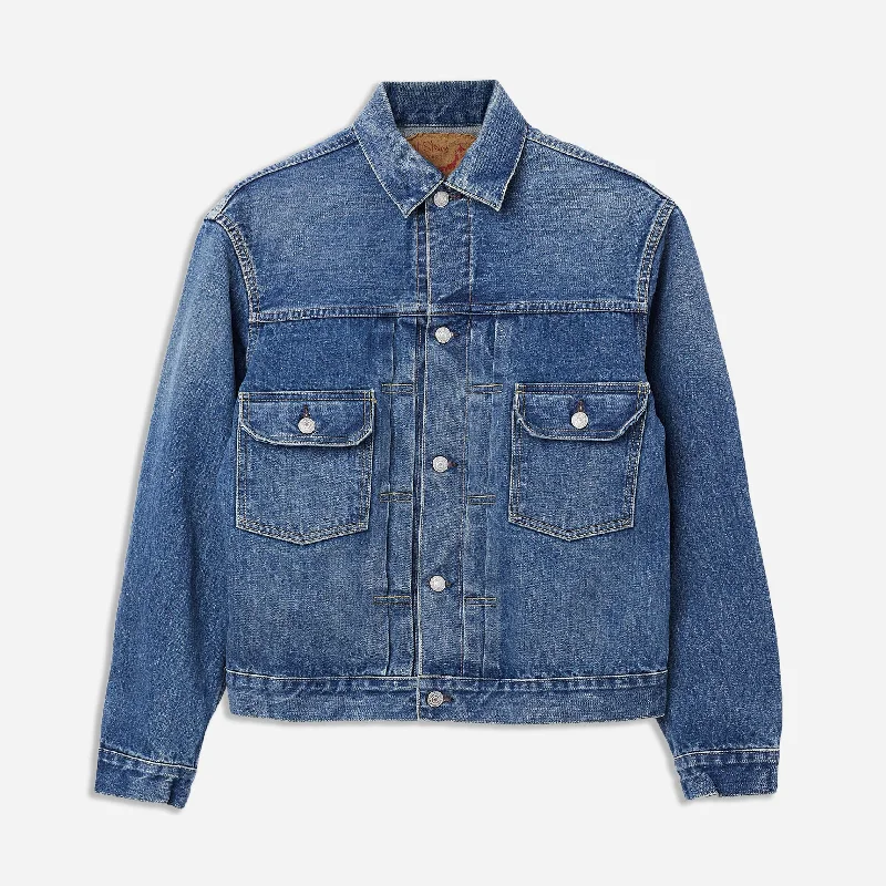 TYPE 2 50'S DENIM JACKET - USED WASH