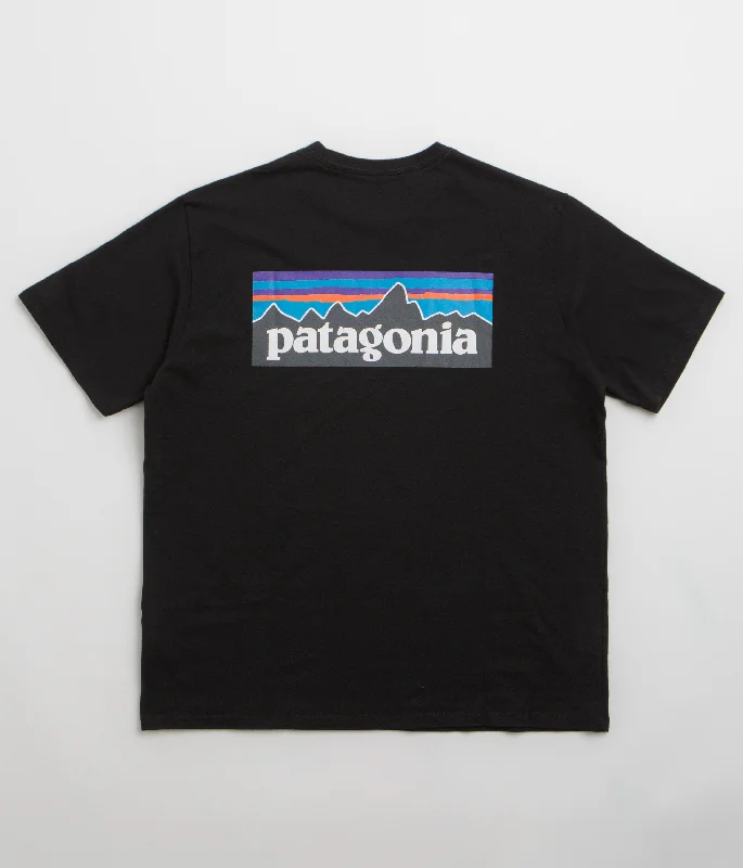 Patagonia P-6 Logo Responsibili-Tee T-Shirt - Black