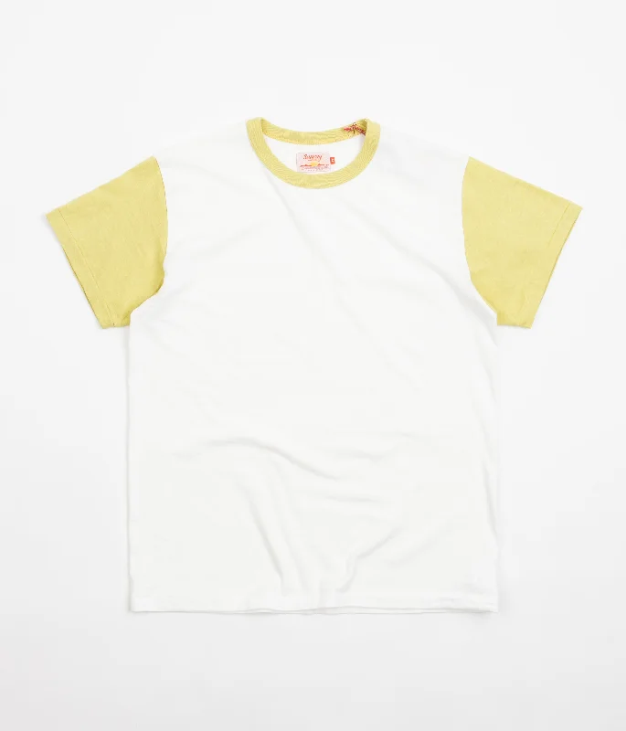 Sunray Sportswear La'ie T-Shirt - Off White / Dusky Citron