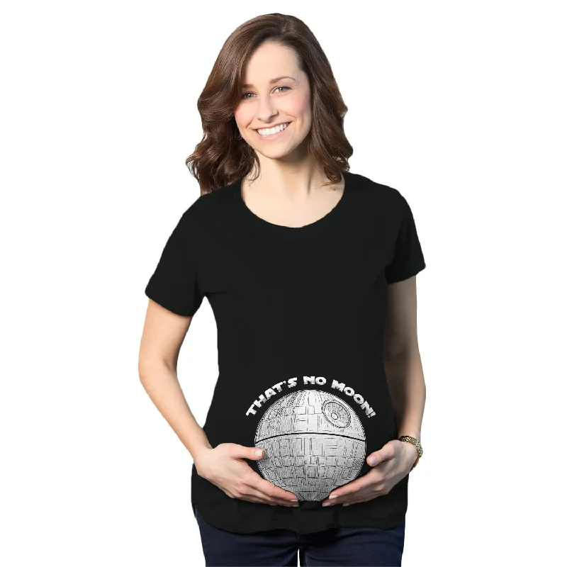 That's No Moon Maternity T Shirt