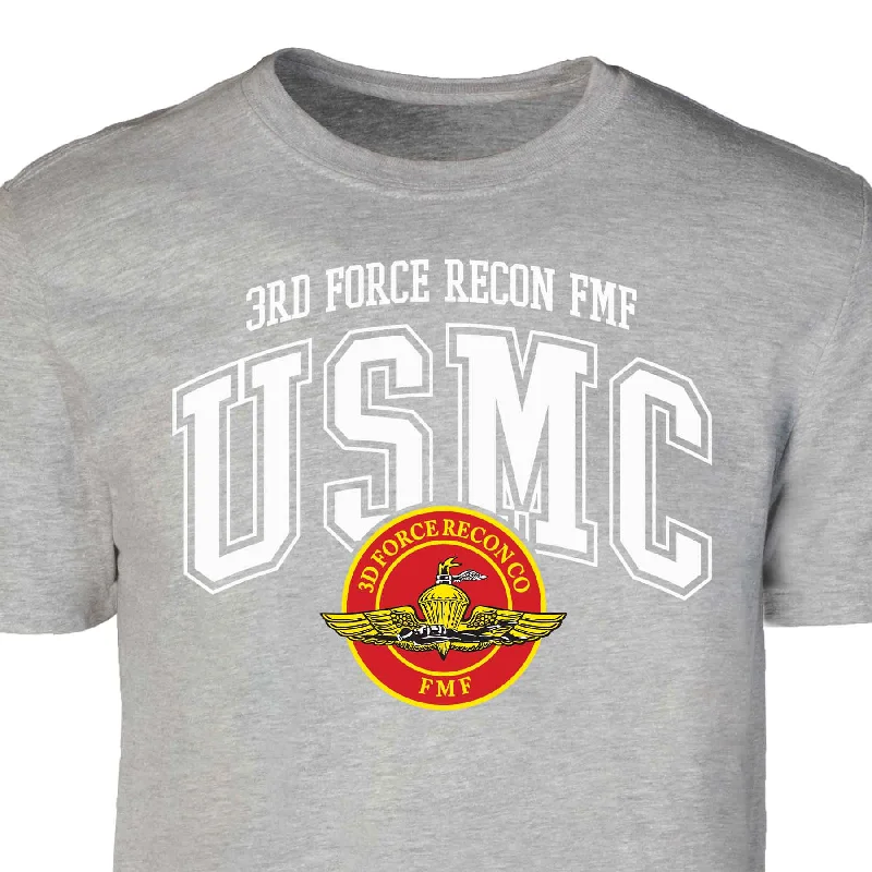 3rd Force Recon FMF Arched Patch Graphic T-shirt