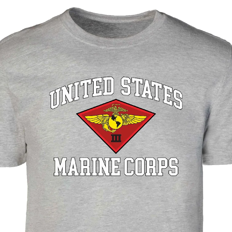 3rd Marine Air Wing USMC Patch Graphic T-shirt