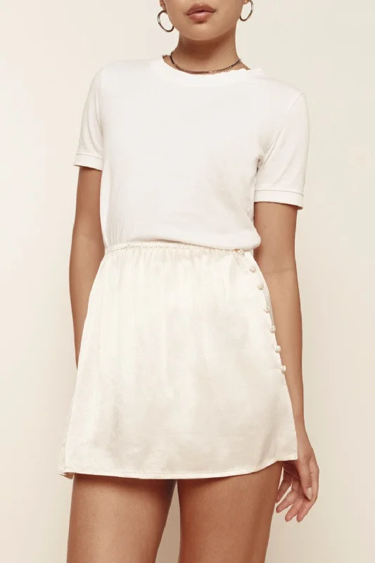 Freya Mini Skirt Cream