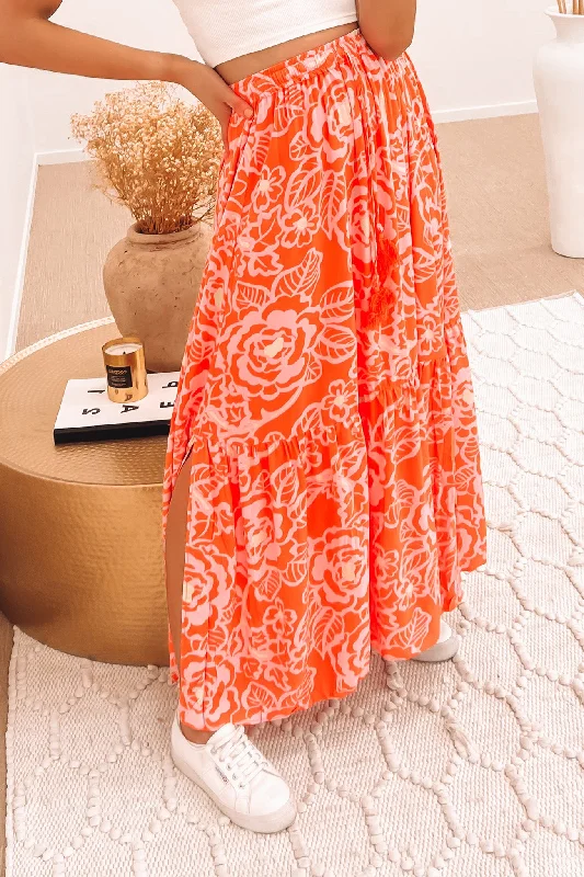 Hope Maxi Skirt Floral