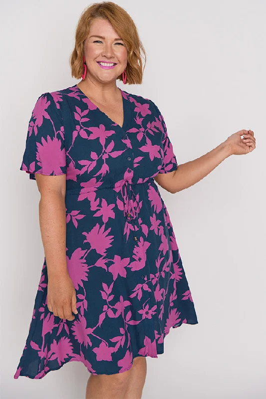 Jaz Contrast Ivy Dress