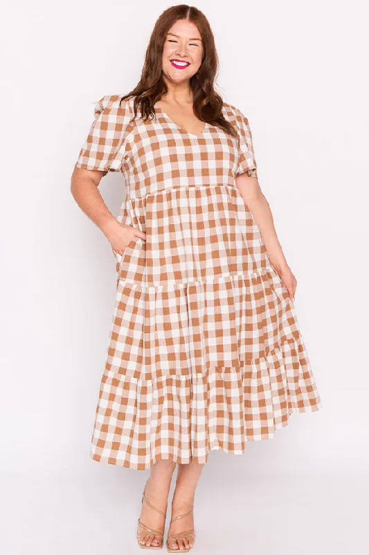 Percy Brown Gingham Dress