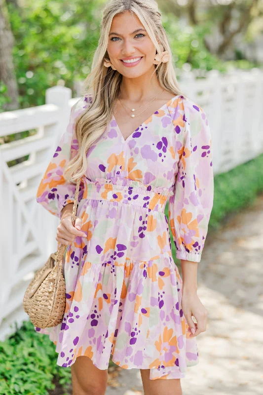 Pinch: Summer Dreaming Pink Abstract Dress