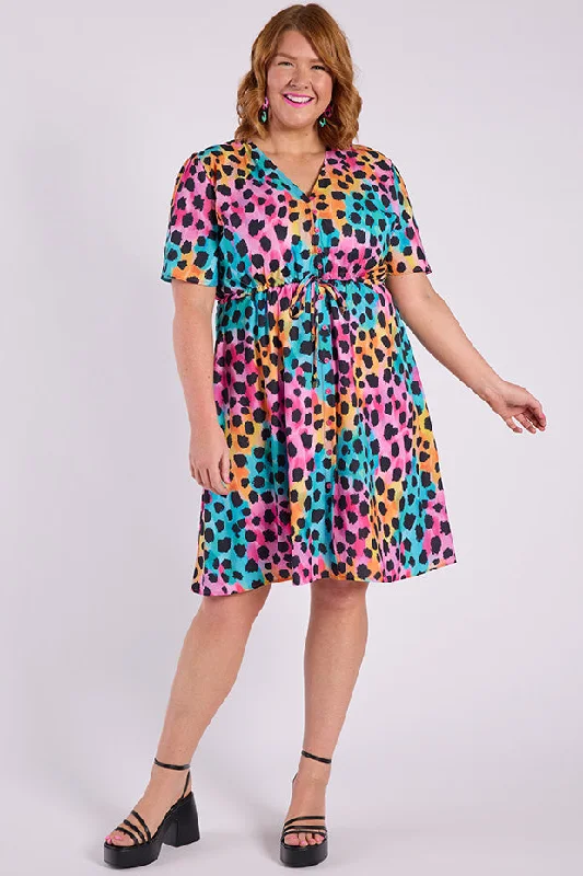 Siena Trio Cheetah Dress